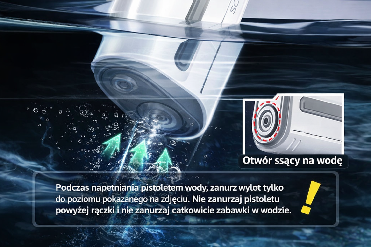 💦 Zestaw Bitwa Wodna – Karabin + Pistolet